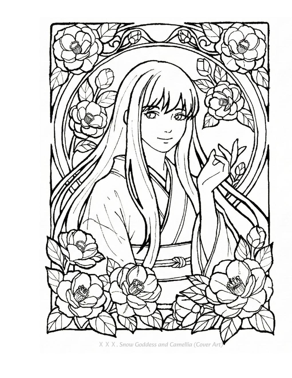 ⅩⅩⅩ. Snow Goddess and Camellia — Cover Art