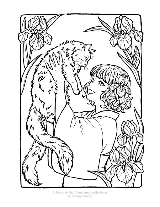 Ⅺ. A Friend in Her Arms, Among the Irises